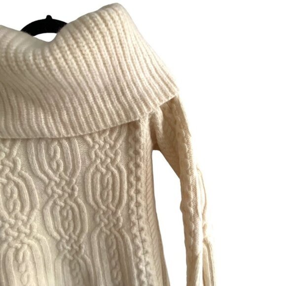 Inis Crafts made in Ireland 100% Merino Wool Sweater Size M - Picture 3 of 7